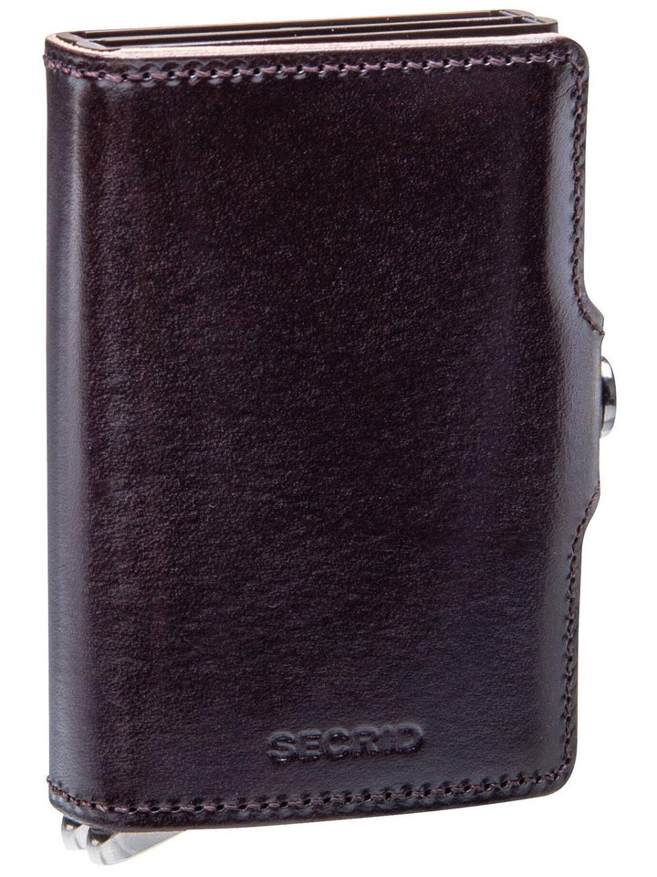 Secrid Premium Kollektion Twinwallet Dusk 10 cm - Dark Brown Braun Einheitsgrösse, Braun Einheitsgrö