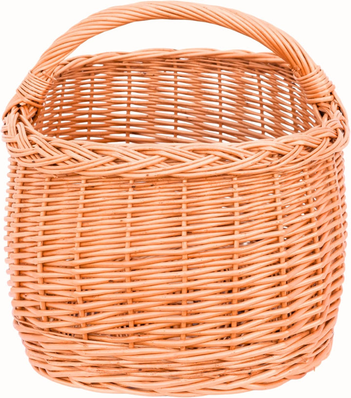 YULKA Weidenkorb Einkaufskorb 51 cm oval