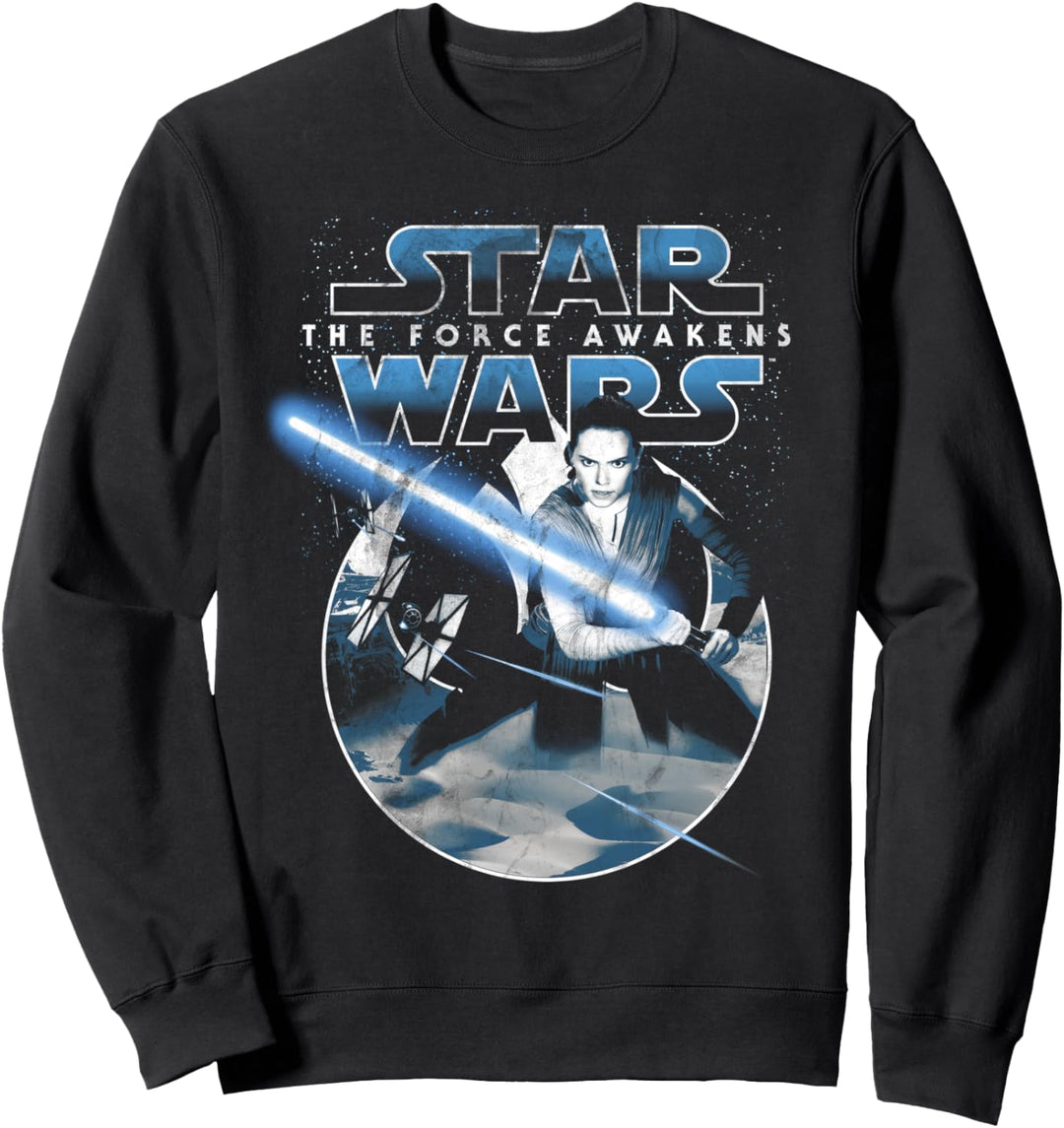 Star Wars Rey Episode 7 Lightsaber Force Awakens Sweatshirt