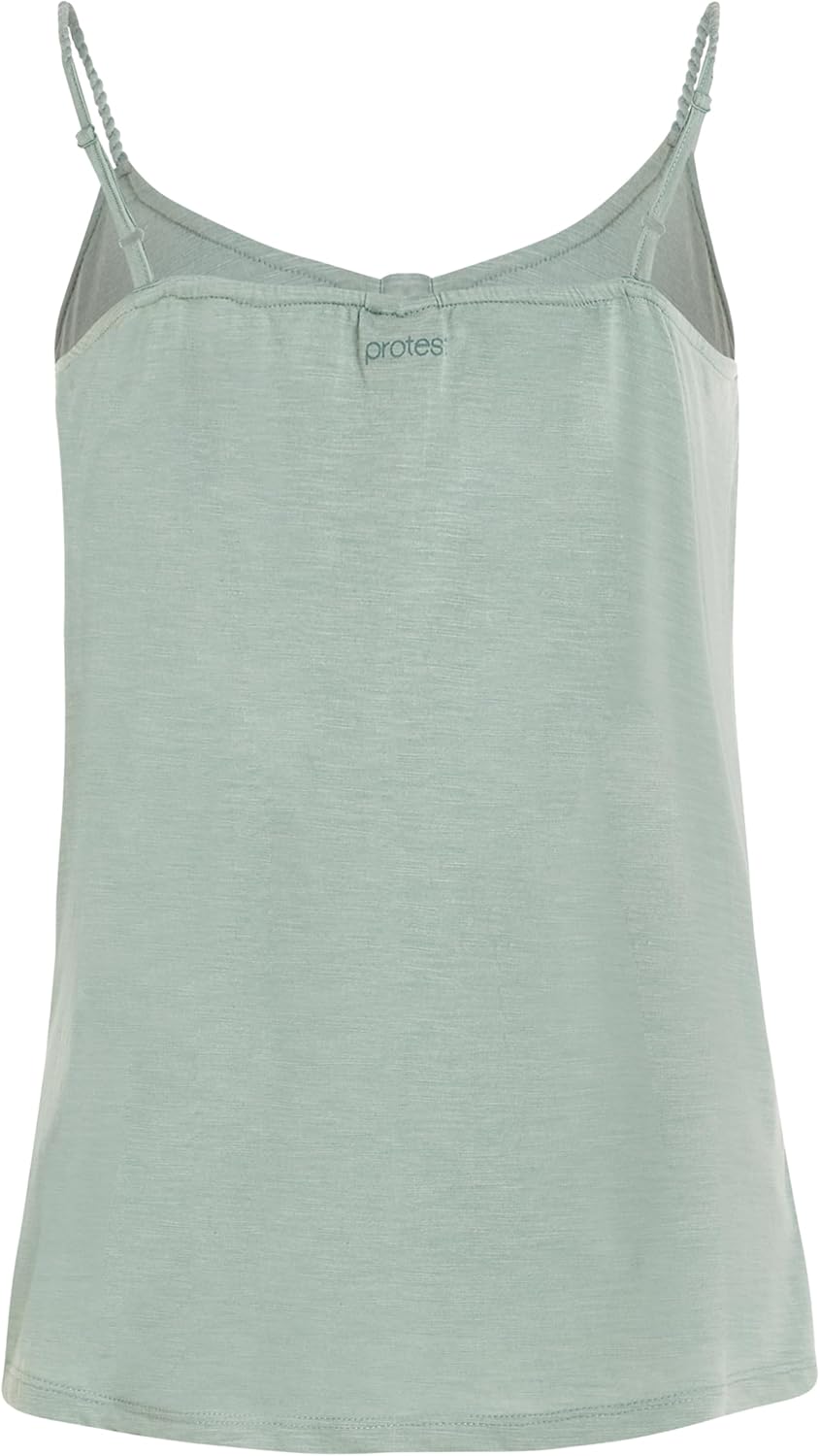 Protest Damen Spaghetti Top PRTKIAWAH XS Green Baygreen, XS Green Baygreen