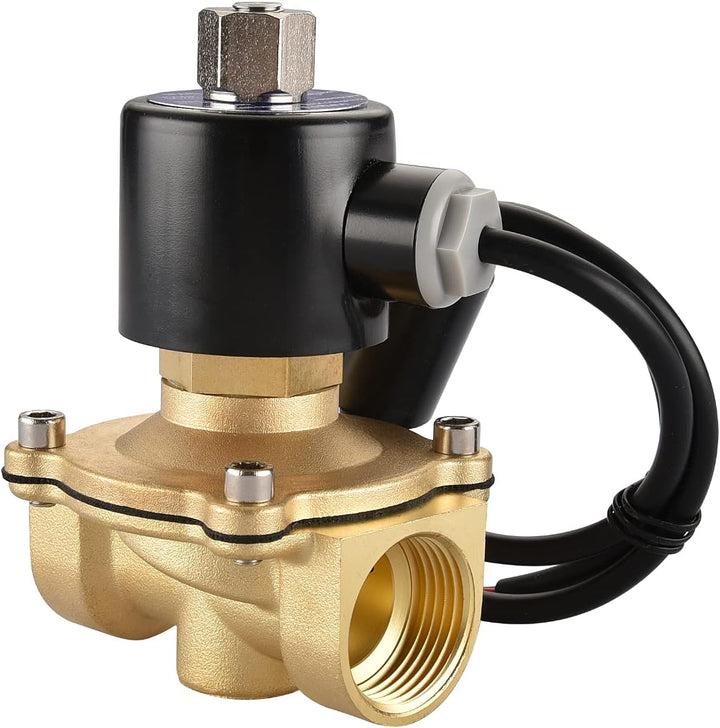 Heschen Elektrisches Magnetventil aus Messing, 2W-250-25KJ, PT1'', DC24V, Direktes Handeln für Wasse