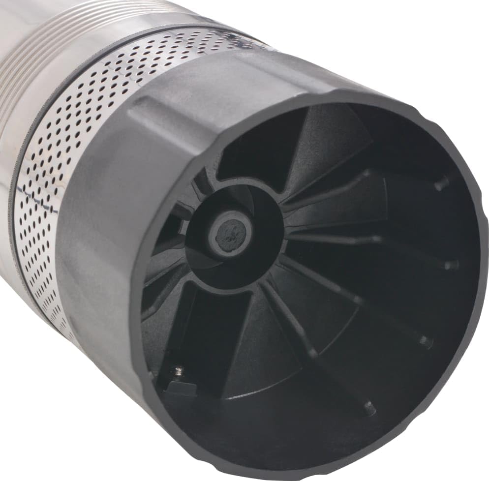 vidaXL Tiefbrunnenpumpe 55 m 1000 W Tauchpumpe Brunnenpumpe Rohrpumpe Pumpe, 55 m