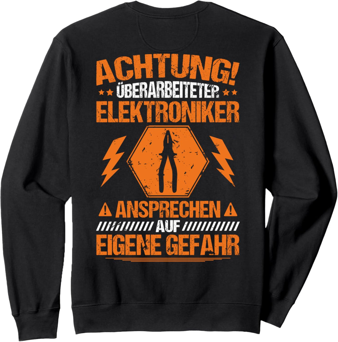 Überarbeiteter Elektroniker Sweatshirt