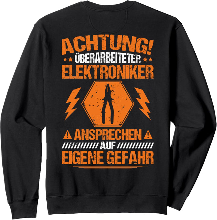Überarbeiteter Elektroniker Sweatshirt