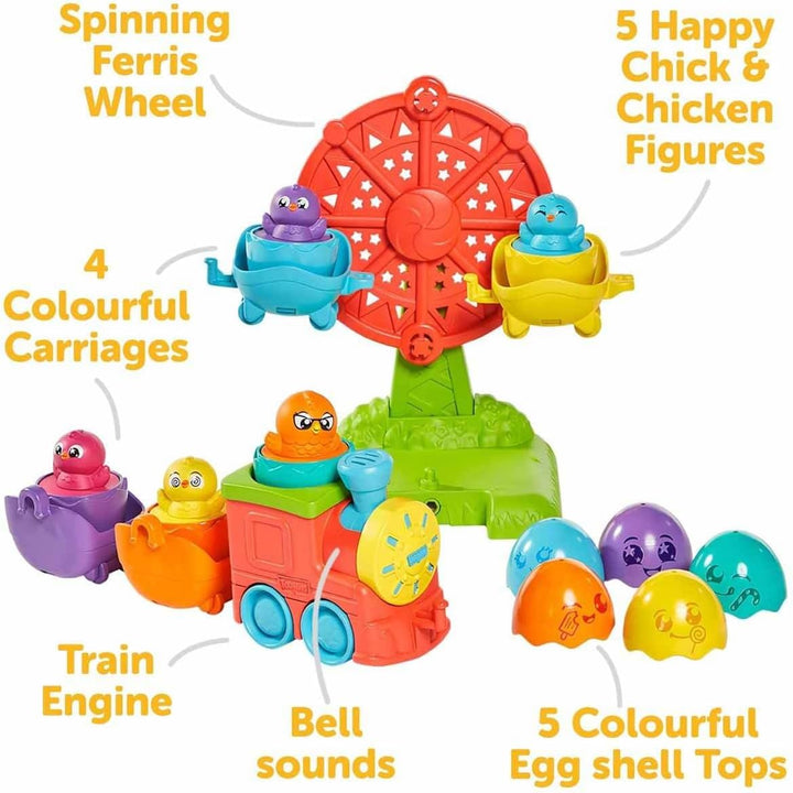 Toomies Tomy E73099 2 in 1 Eggventure Train, Multi Abenteuer Spiel Zug, Abenteuer Spiel Zug