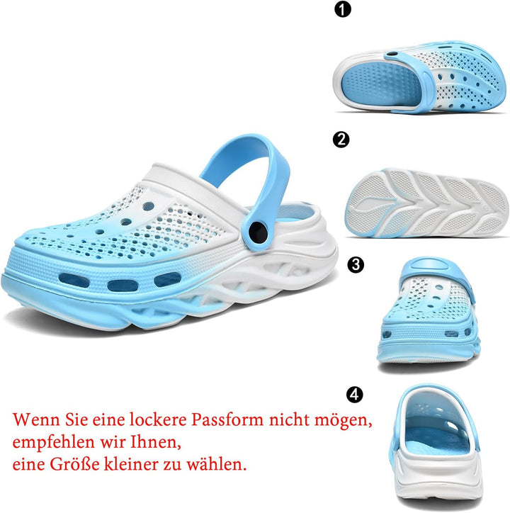 GULAKY Clogs & Pantoletten für Herren Gartenschuhe Orthopädische Schuhe Sandalen Damen Sommer Haussc