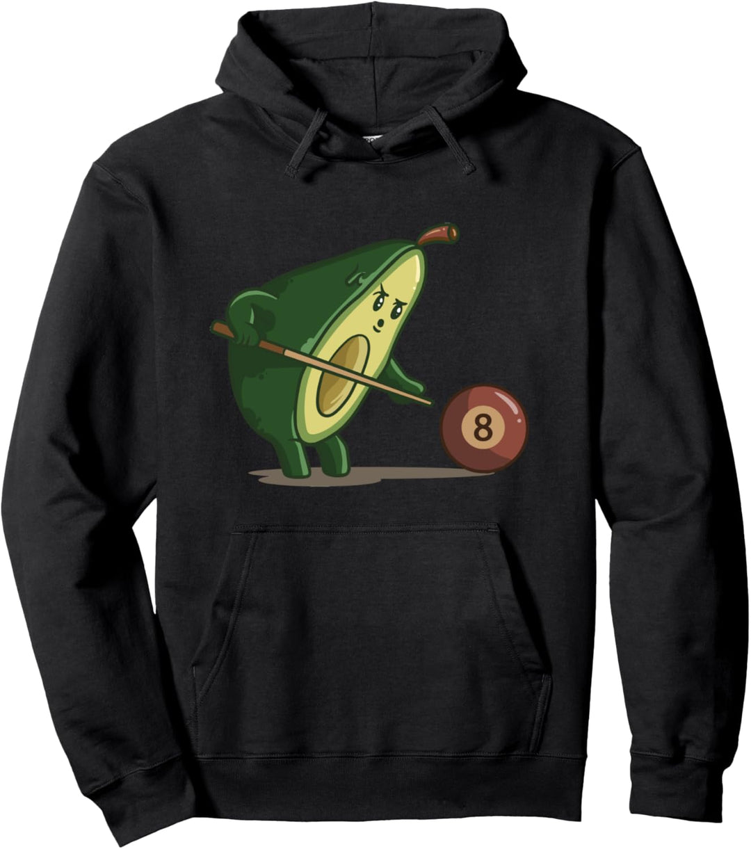 Avocado spielt Billard lustiges geschenk für veganer Pullover Hoodie