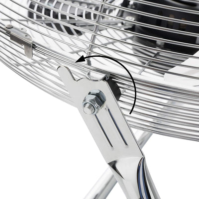 Arebos Bodenventilator Ø45 cm | Windmaschine Retro Stil | Ventilator | 3 Geschwindigkeitsstufen | ho