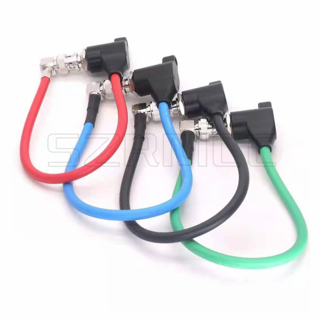 SZRMCC SDI Protector Galvanic Isolator Kabel 12G 6G HD SDI Rechtwinklig BNC Stecker auf Buchse Kabel