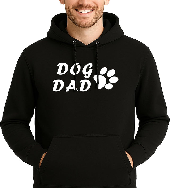 Huuraa Unisex Hoodie Dog Dad Tapse Geschenk Pullover Grösse S-3XL Vegan Dog Dad Geschenkidee S Deep