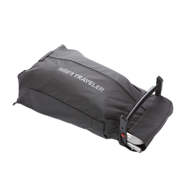 Weber 7030 Schutzhülle für Weber Traveller, Schwarz Single, Transporthülle für Traveler