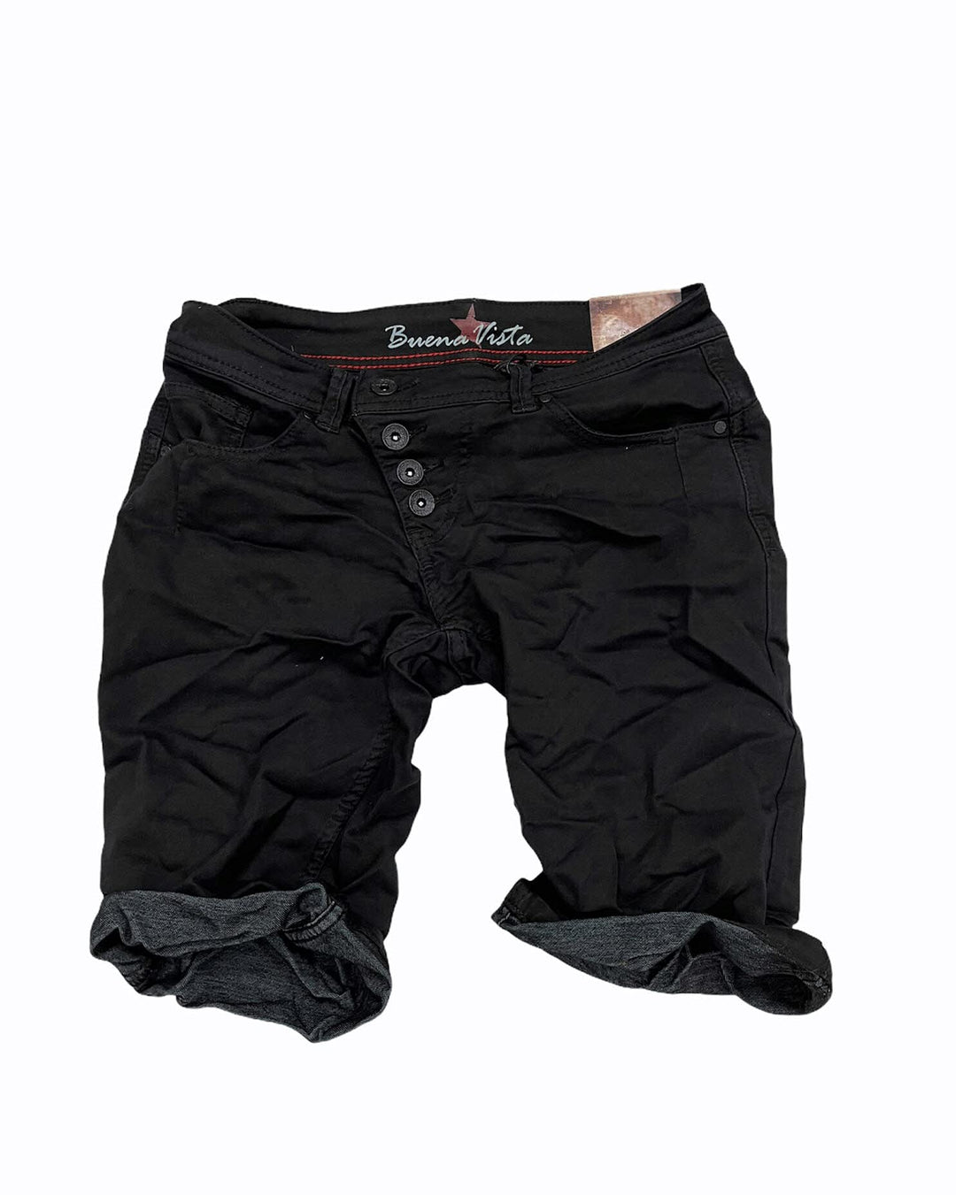 Buena Vista Malibu Short Black 2103 J5025 SD108.014 - Sweat Denim XS Schwarz, XS Schwarz
