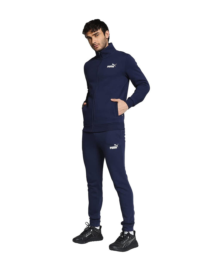 PUMA Herren Clean Sweat Suit Tr Trainingsanzug S Peacoat, S Peacoat