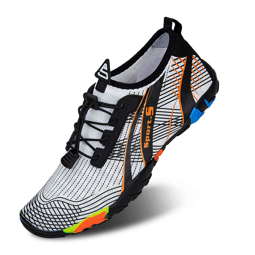 IceUnicorn Strandschuhe Badeschuhe Damen Herren Schwimmschuhe Aquaschuhe Sommer Schnell Trocknend Su