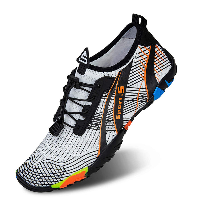 IceUnicorn Strandschuhe Badeschuhe Damen Herren Schwimmschuhe Aquaschuhe Sommer Schnell Trocknend Su