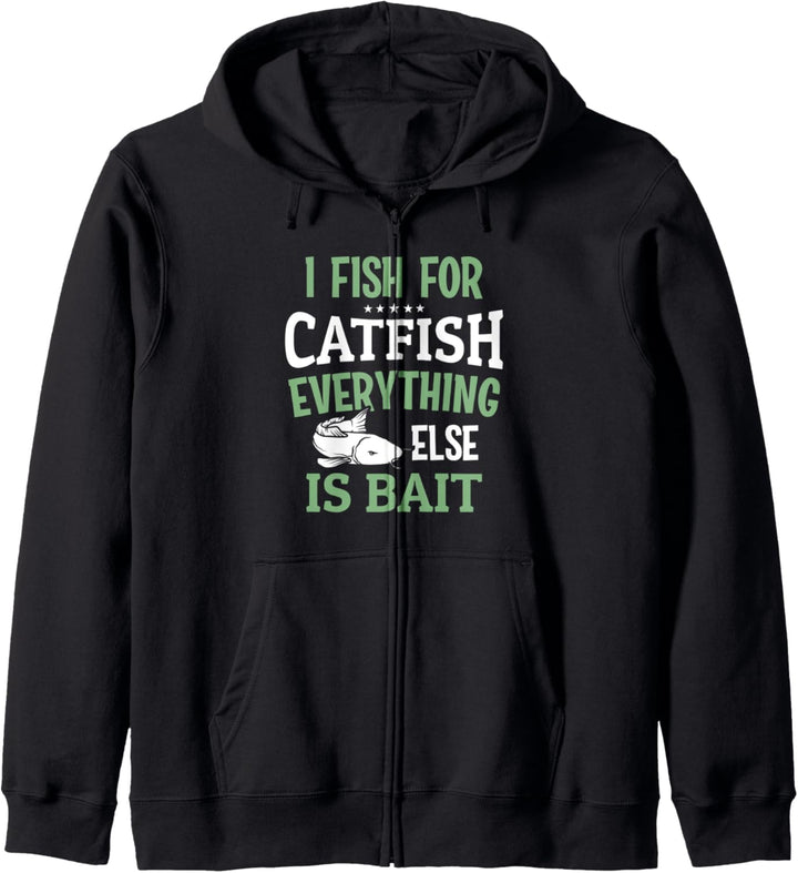 Wels-Outfit für Angler, Catfish, Flathead Fisher Kapuzenjacke