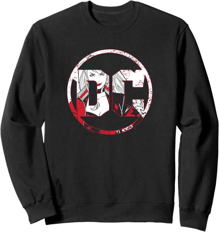 Harley Quinn DC Comics Logo Sweatshirt