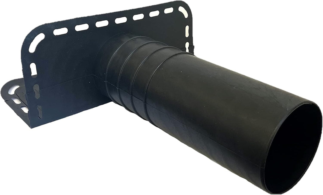 Attikaablauf, Winkelablauf, Bitumen-Flansch, Dachgully, Notentwässerung, Entwässerung, DN 50-100 (DN