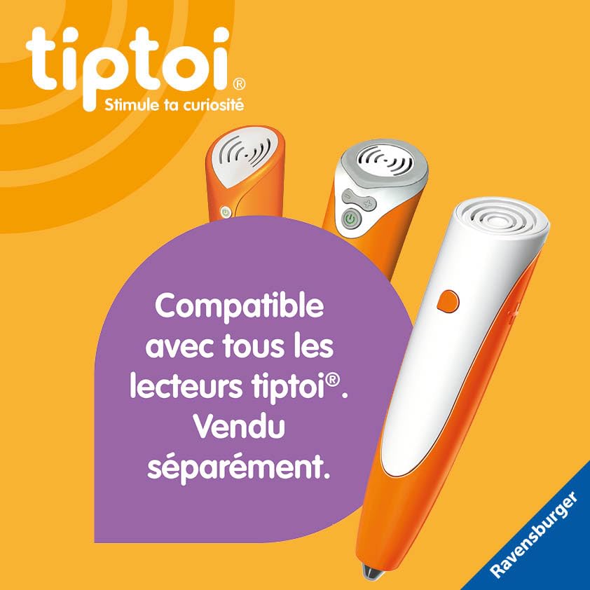 Ravensburger - tiptoi® – Interaktives Buch – Lernen mit Spass – Zahlen und Mengen – elektronisches L