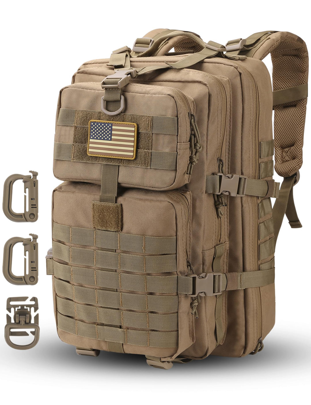Hannibal Tactical 40L Militär Taktischer Rucksack US Cooper Rucksack Armee Assault Pack 3 Tage Bug O