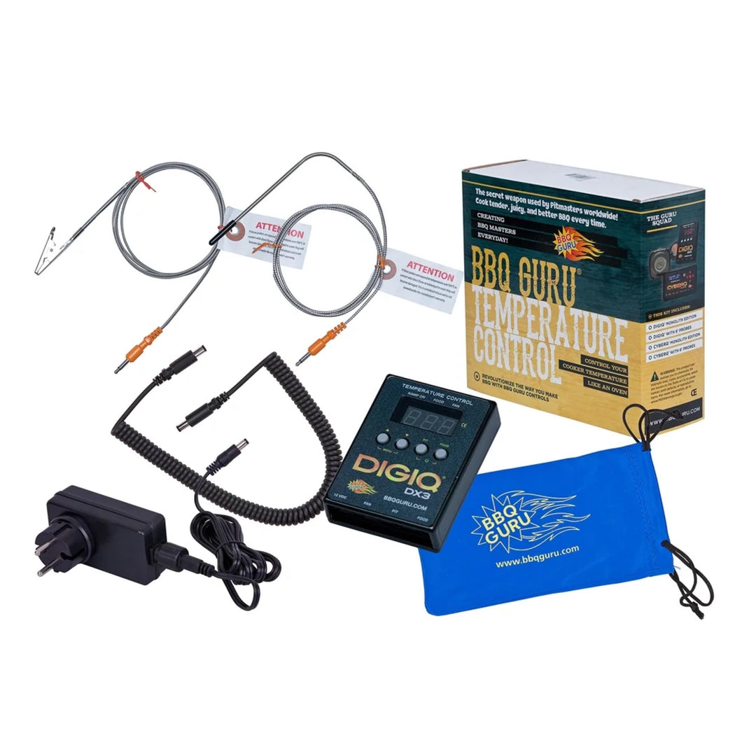 Monolith Temperatursteuerung BBQ Guru DigiQ DX3 Guru Edition Classic & LeChef