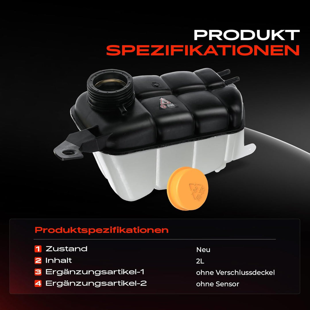 Frankberg Ausgleichsbehälter Kühlmittel für S-Klasse G-Klasse S-Klasse Coupe W220 W463 C215 1998-201