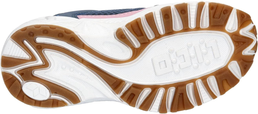 Lico Unisex Kinder Benchy Vs Sneaker 41 EU Grau Rosa, 41 EU Grau Rosa