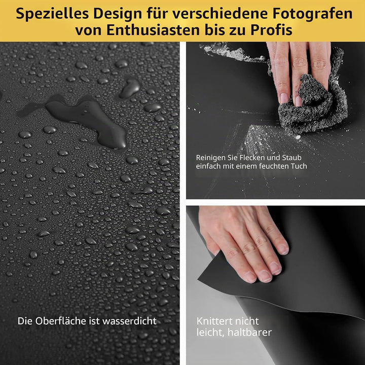 Selens PVC Hintergrund 120x200cm Wasserdicht Fotografie Hintergründe Matte und Glatte Doppelseitiger