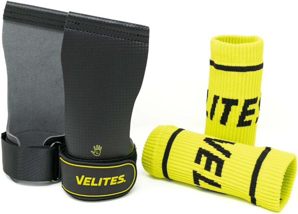 Velites - QUAD CARBON I Profi Handschuhe für Cross-Training oder Gymnastik Athleten | 100% vegan I V
