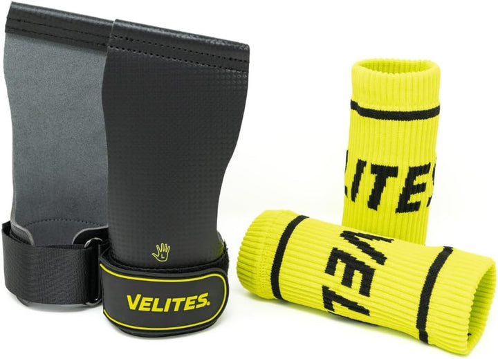 Velites - QUAD CARBON I Profi Handschuhe für Cross-Training oder Gymnastik Athleten | 100% vegan I V