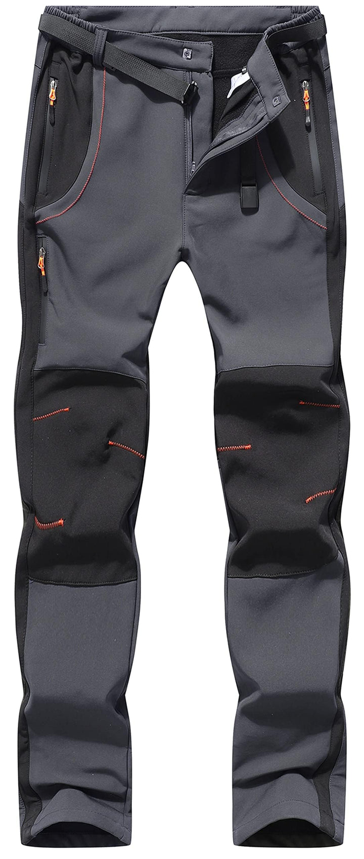 BenBoy Herren Wanderhose Wasserdicht Softshellhose Outdoorhose Winddicht Warm Gefüttert Skihose Snow