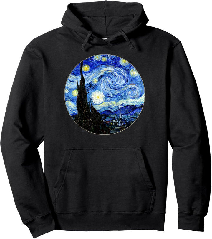 Van Gogh Sternennacht Berühmte Klassische Kunst Stilvoll Pullover Hoodie
