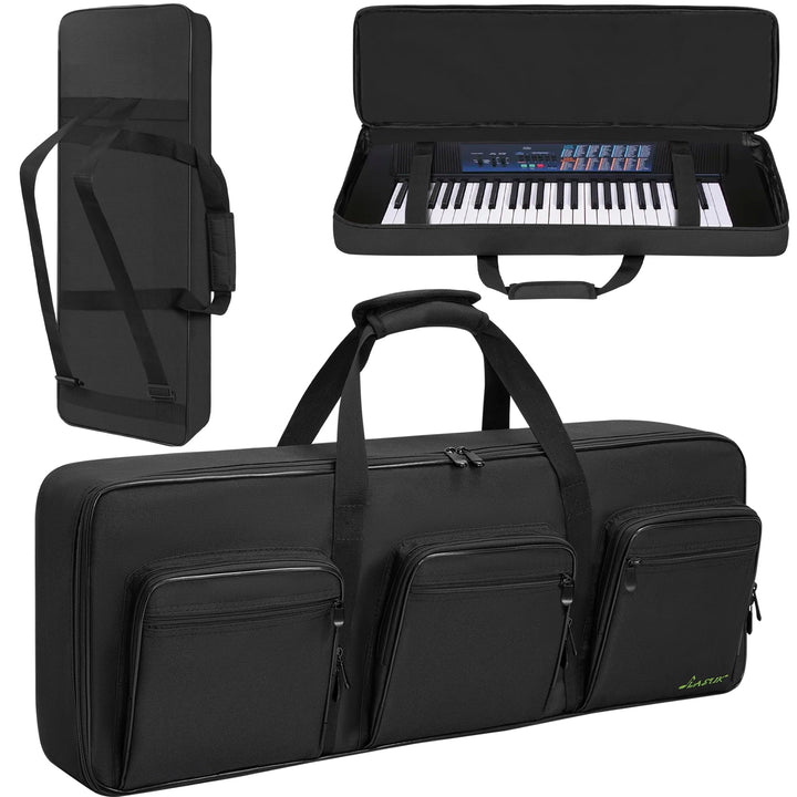 49 Key Keyboard Tasche, Robuste 600D Oxford Keyboardtasche 49 Tasten mit 10 mm Polsterung, Keyboard-