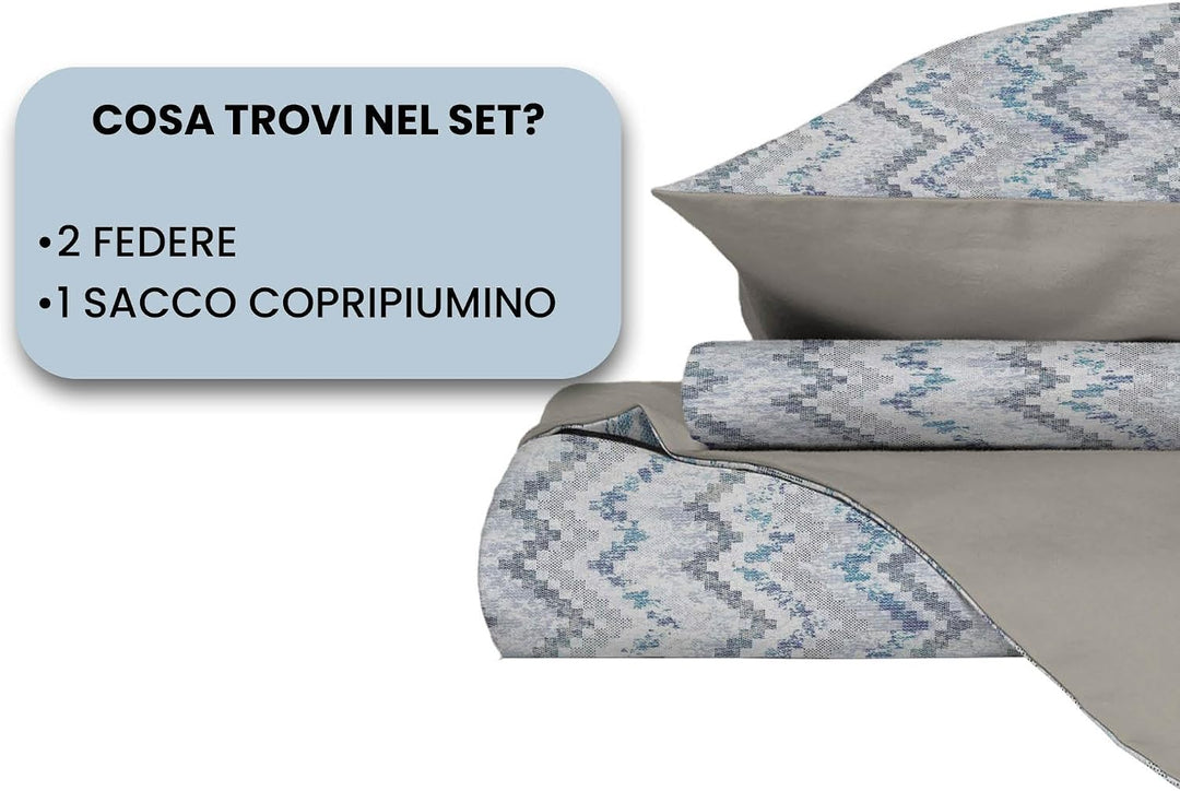 Italian Bed Linen MB Home Italy Fashion Bettbezug Set, Jakarta, Doppelbett, Jakarta