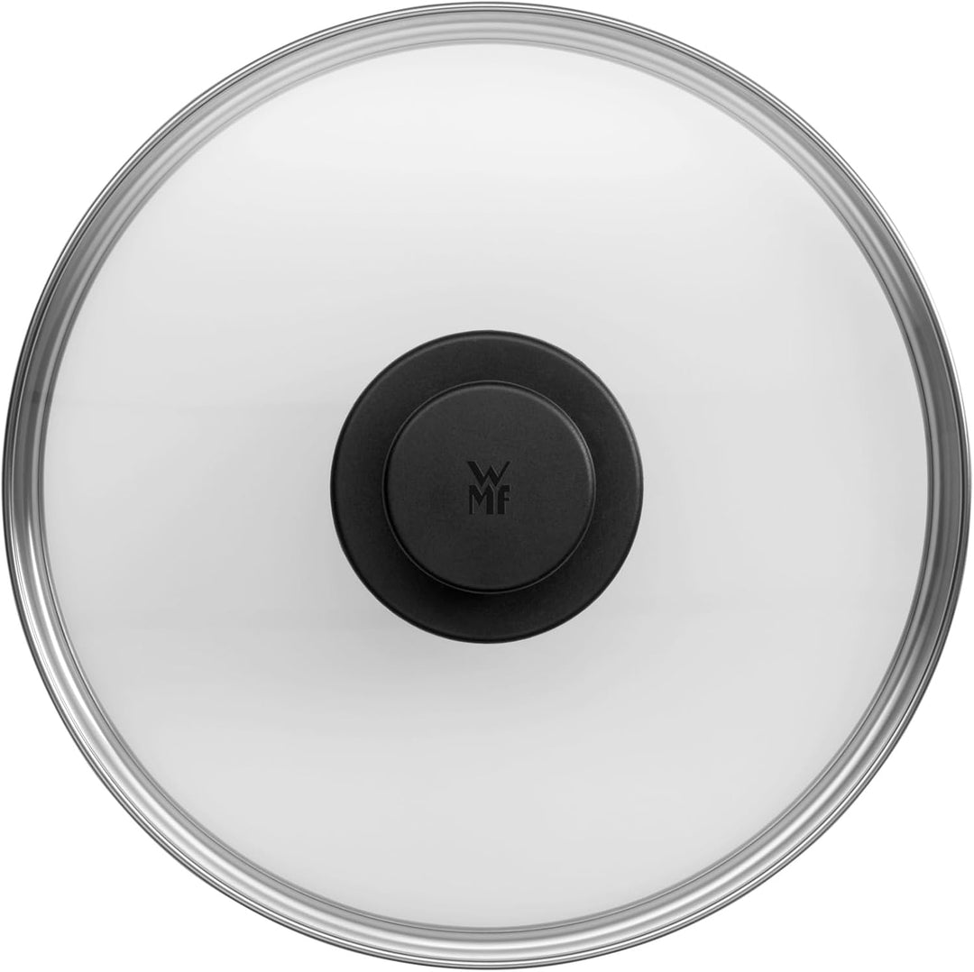 WMF Ersatzteil Glasdeckel 22 cm, Deckel für Schnellkochtöpfe 3l, 4,5l, 6,5l und 8,5l, hitzebeständig