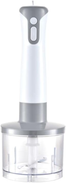 Melchioni Family MIXXXO TRIO, Stabmixer, abnehmbarer Stahlfuss, Mixer mit 2 Geschwindigkeiten, Stahl
