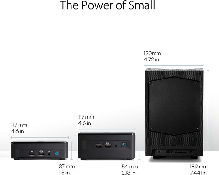 ASUS NUC 12 Pro Tall Kit RNUC12WSHI700002I (Intel Core i7 Prozessor, Alder-Lake-P, Intel Iris XE Gra