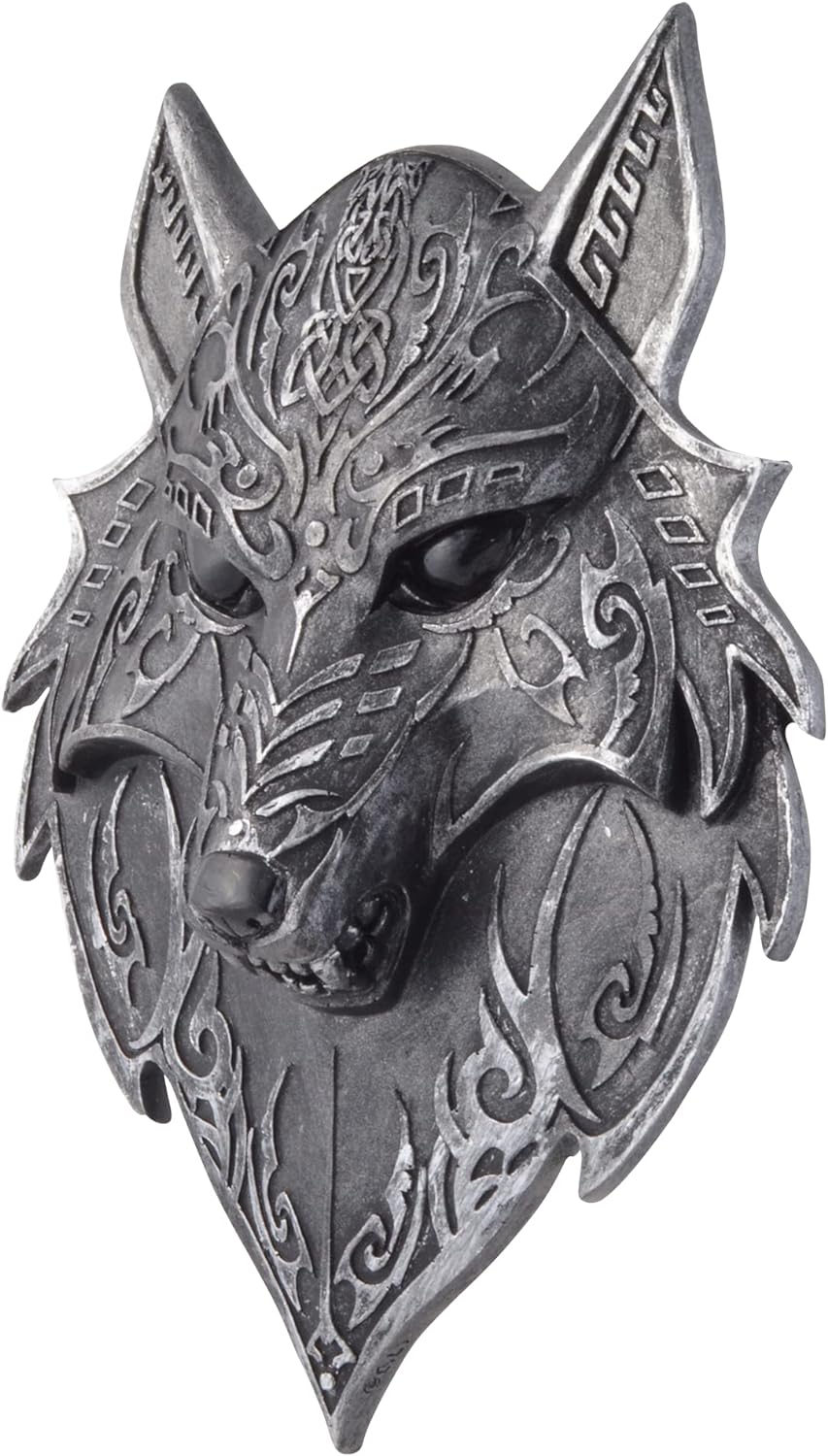Werwolf Relief mit gothischen Symbolen