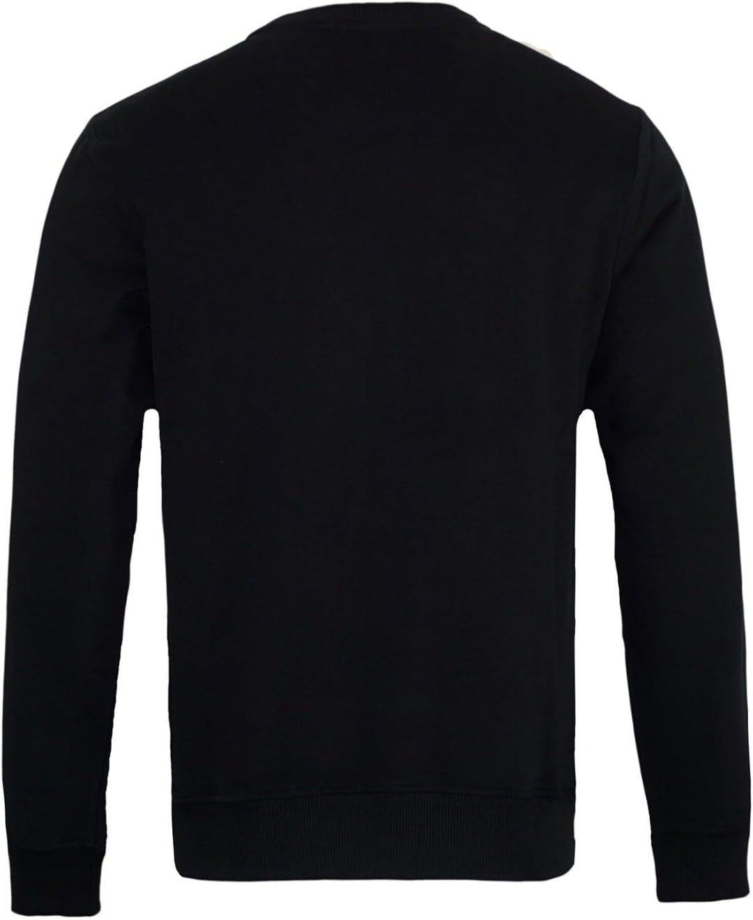 Emporio Armani Herren Men's Brushed Terry Crew Neck Sweater Sweatshirt XL Schwarz, XL Schwarz