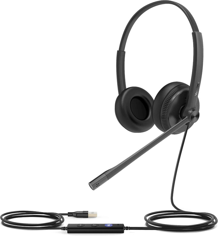 Yealink USB Headset UH34 Dual Teams, schwarz, UH34 Dual Teams
