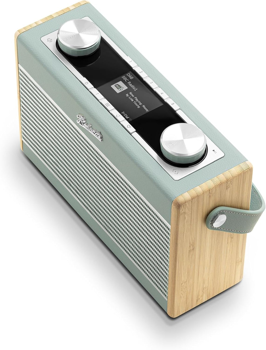 Rambler Max, tragbares Radio, DAB+/FM/Bluetooth/WiFi, Himmelblau