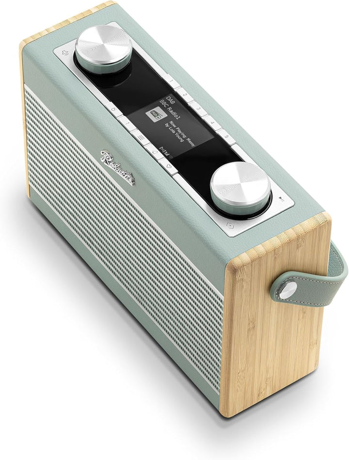 Rambler Max, tragbares Radio, DAB+/FM/Bluetooth/WiFi, Himmelblau