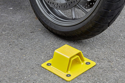 JDC Motorrad Bodenanker stark belastbarer gehärteter Stahl - Sphere PRO - Gelb Gelb Sphere Pro, Gelb