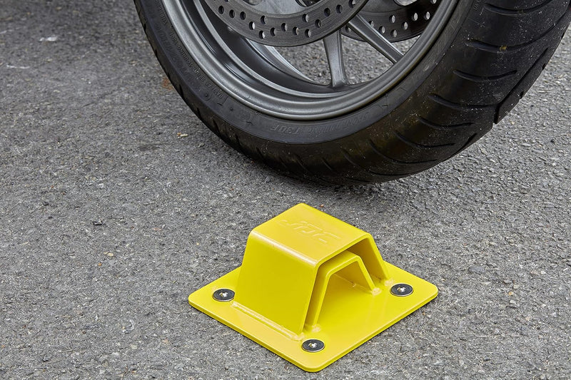 JDC Motorrad Bodenanker stark belastbarer gehärteter Stahl - Sphere PRO - Gelb Gelb Sphere Pro, Gelb
