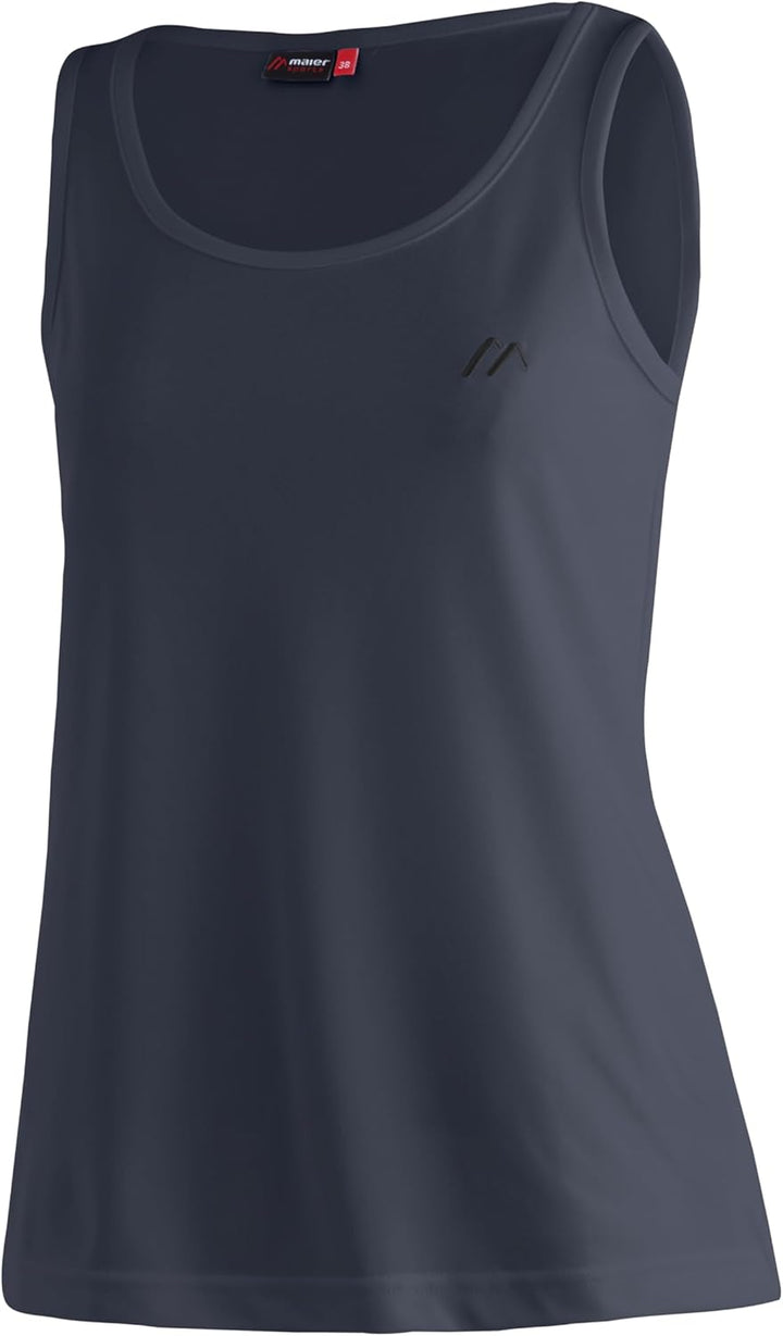 Maier Sports Damen Petra Shirt, Night Sky, L EU