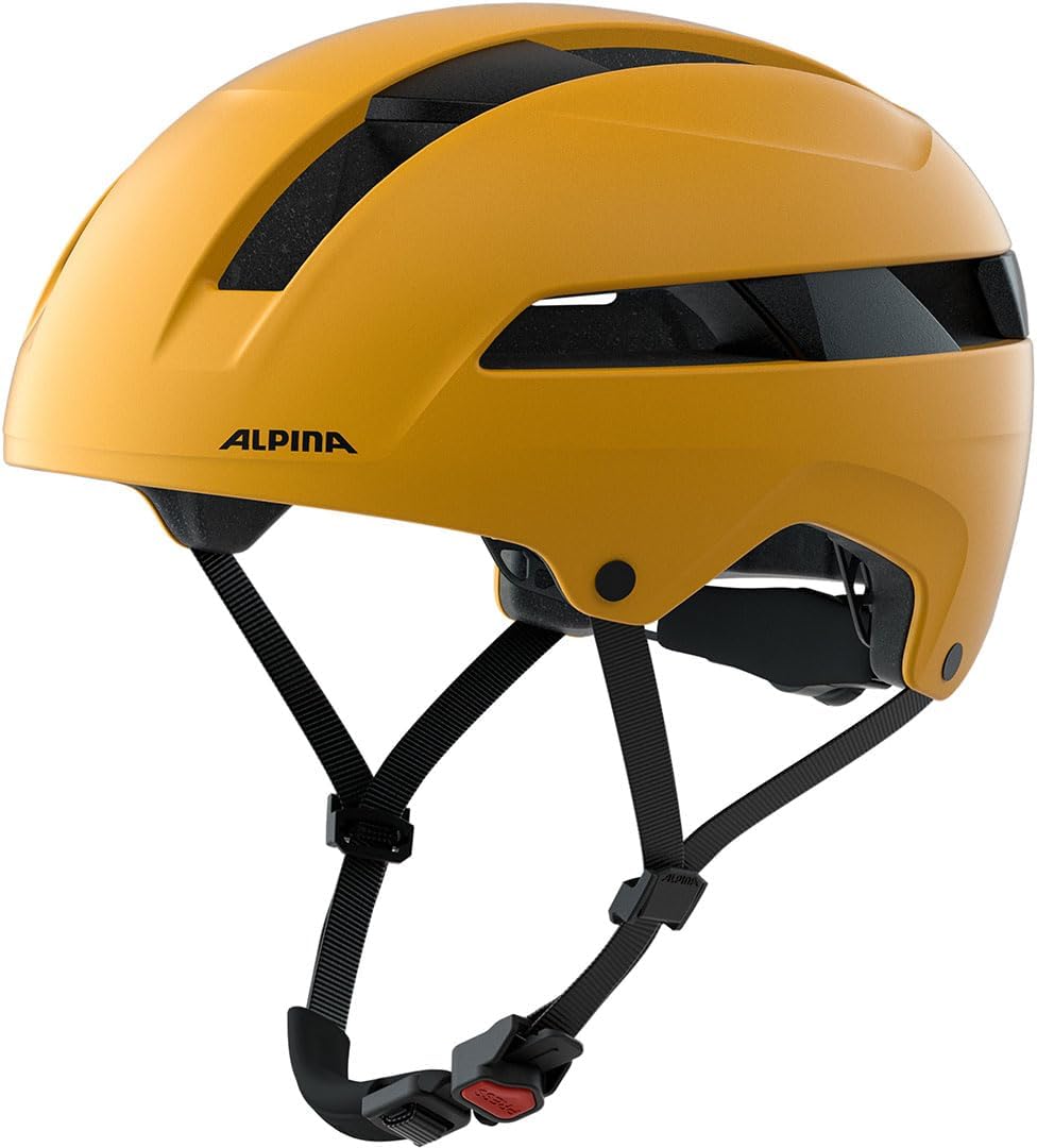 ALPINA SOHO - Extrem Robuster, Leichter &amp; Individuell Anpassbarer Urban Fahrradhelm Für Erwachsene b