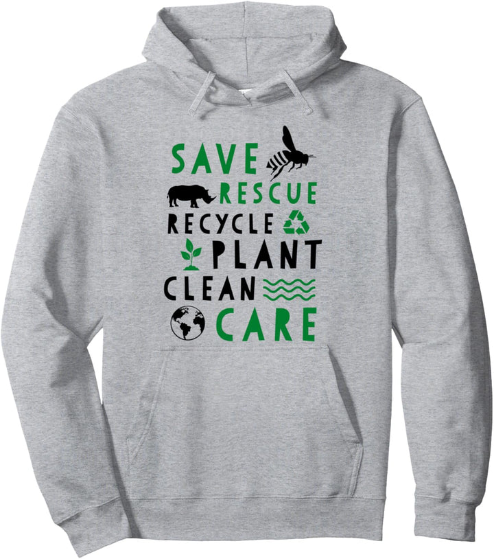 Happy Earth Day 51. Jahrestag Rettung Pflanze Globale Erwärm Pullover Hoodie