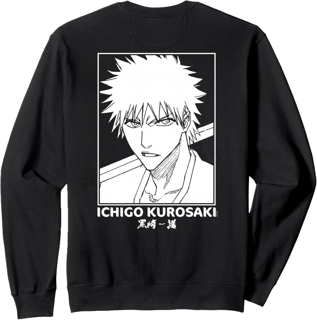 Bleach Retro Anime Ichigo Kurosaki Sweatshirt