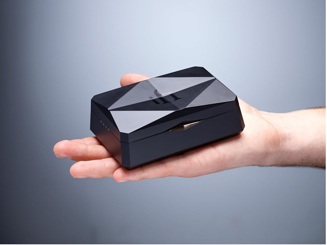 iFi - GO Pod - HD Bluetooth DAC &amp; Kopfhörerverstärker für IEMs. Hi-Res 96kHz/24bit LDAC - Unübertrof