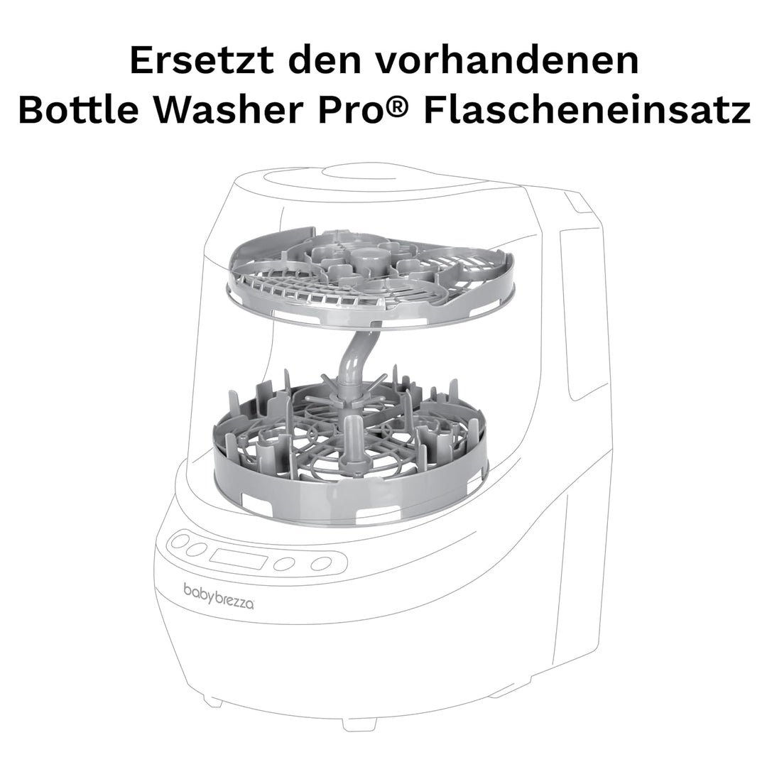 Baby Brezza Bottle Washer Pro Einsatz für Milchpumpen – Kompatibel mit Wearables, Sammelbehältern, V